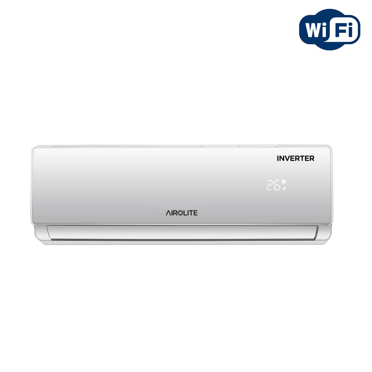 AIROLITE - Aire Acondicionado Split Muro Inverter 9000 BTU/H Wifi