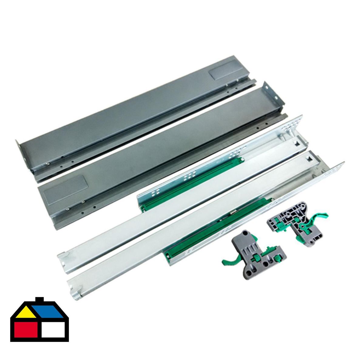 KUTZ - Sist. cajon doble pared h63 500mm slim kutz