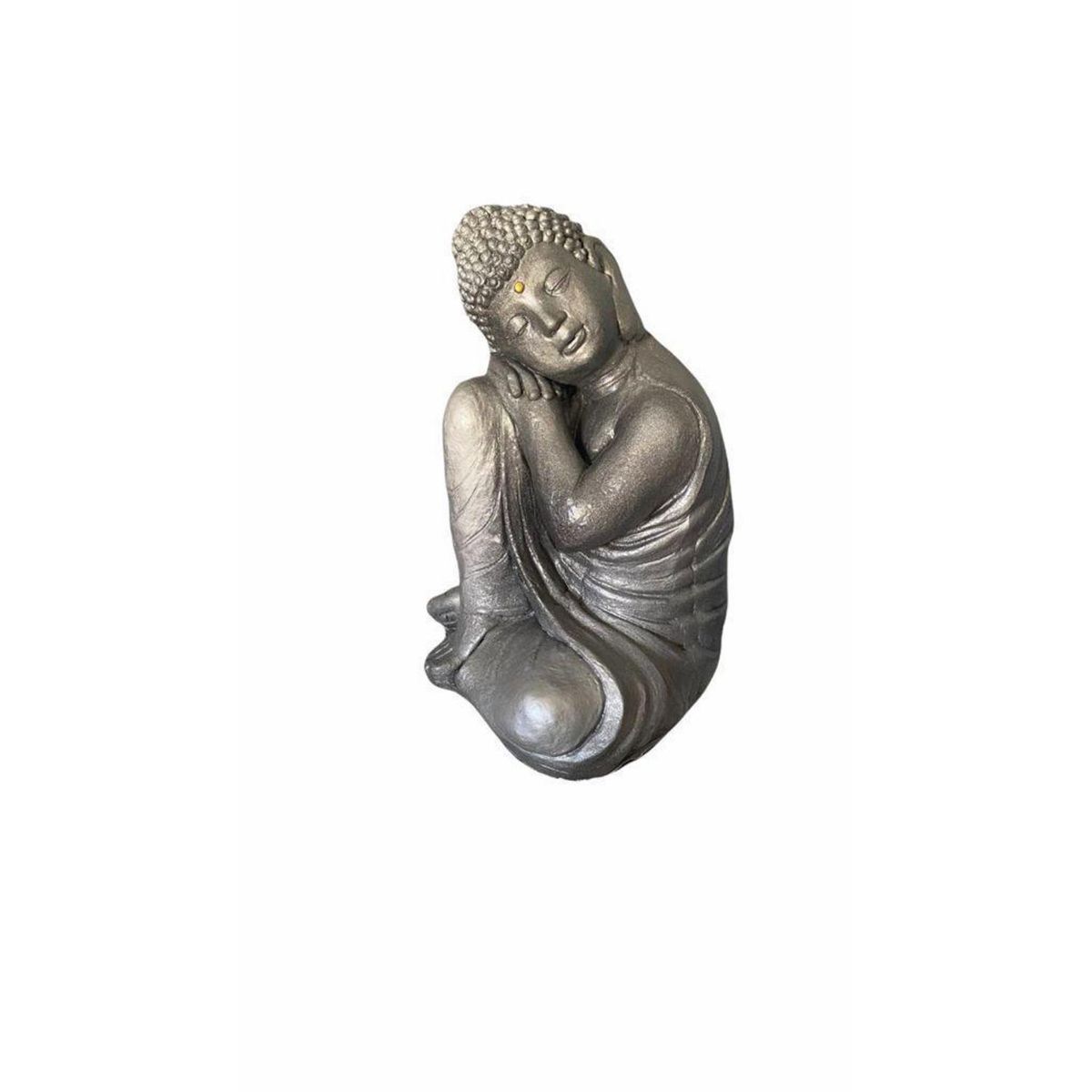 SAT NAM INSPIRES - Buda durmiente 50x30x30 cm / plata