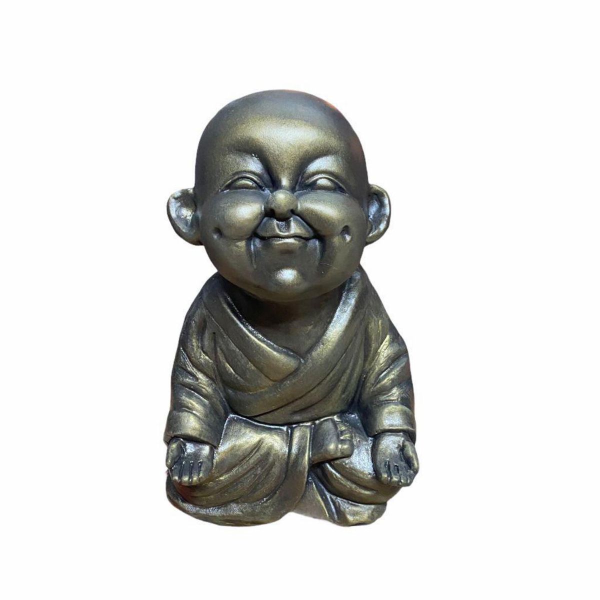 SAT NAM INSPIRES - Buda sonriente 33 cm dorado