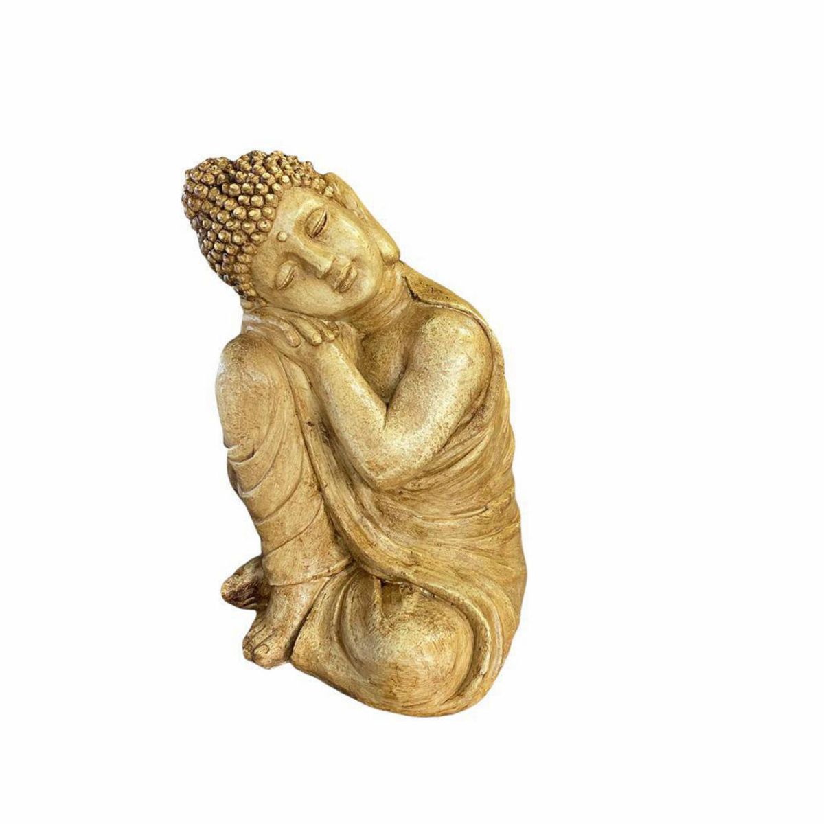 SAT NAM INSPIRES - Buda durmiente marfil 50x30x30 cm