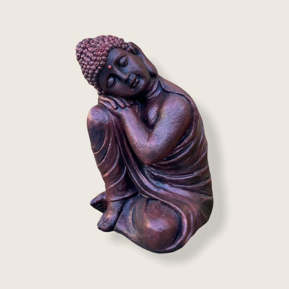 SAT NAM INSPIRES - Buda durmiente 50x30x30 cm cobre