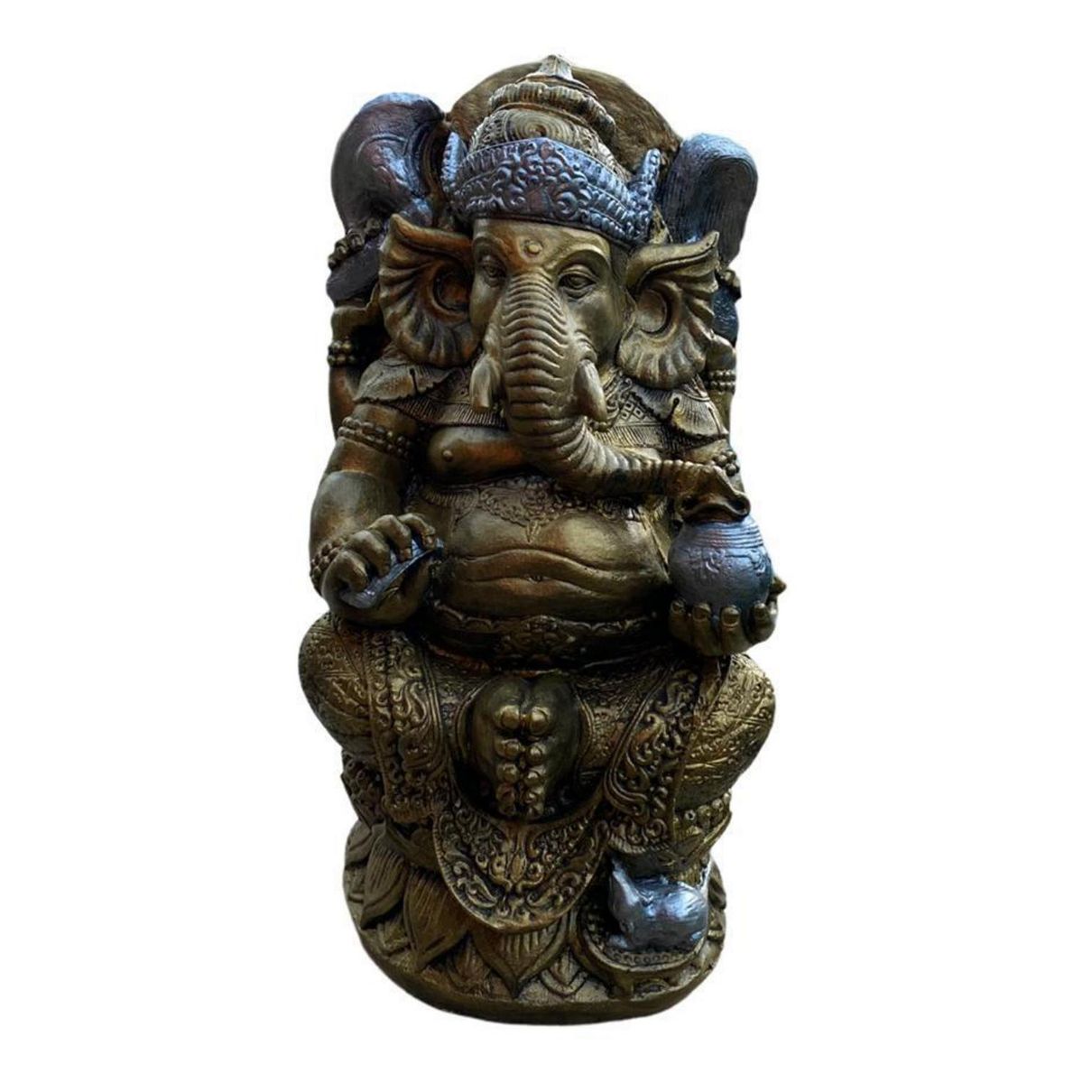 SAT NAM INSPIRES - Figura Ganesh 60 cm / dorado