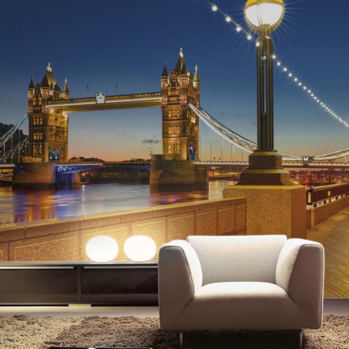 KOMAR - Papel Fotomural Tower Bridge 8927 8P 9,3 m2