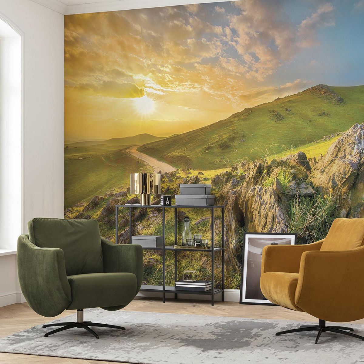 KOMAR - Papel Fotomural Mount Morng 8525 8P 9,3 m2