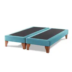 LATAM HOME - Base europea zen tela turquesa 2 pza