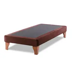 LATAM HOME - Base europea zen tela chocolate 1 1/2 pza