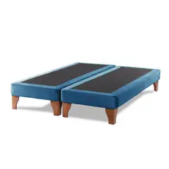 LATAM HOME - Base europea zen tela azul 2 pza