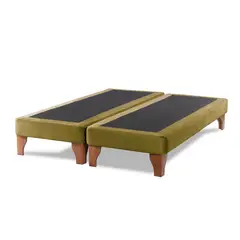 LATAM HOME - Base europea zen tela verde 2 pza