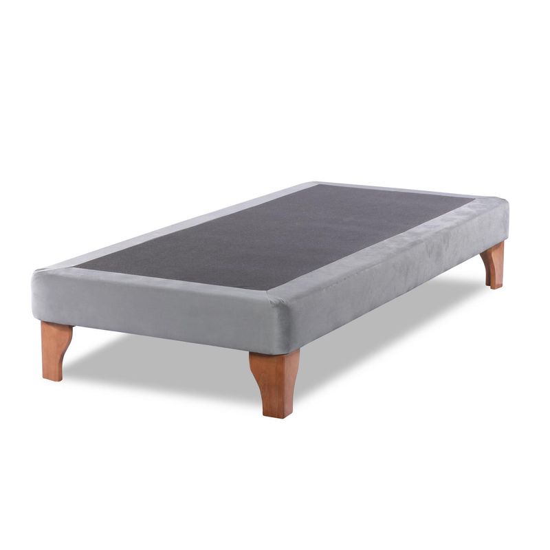 LATAM HOME - Base europea zen  tela gris 1 1/2 pza
