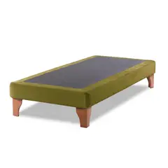 LATAM HOME - Base europea zen tela verde 1 1/2 pza