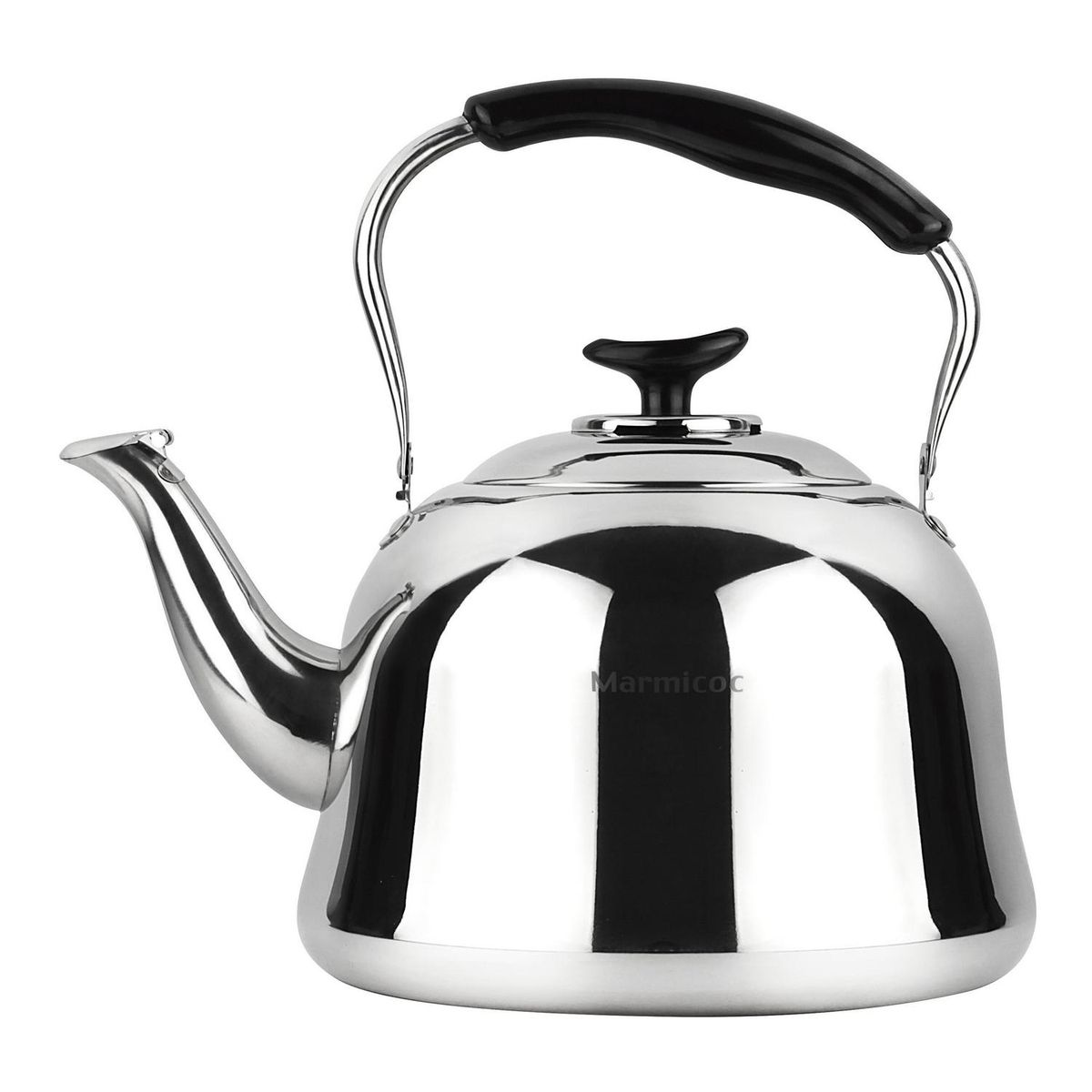 MARMICOC - Tetera 4 l Acero Inoxidable Plateado