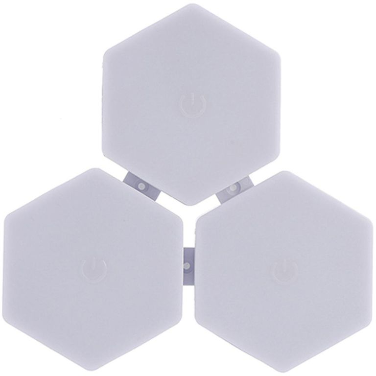HB LEDS - Pack Lámparas Led Hexagonal 2.7x7.5 cm | Ofertitas