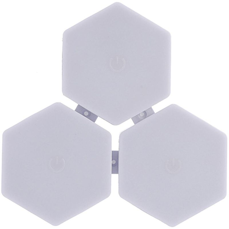 HB LEDS - Set de 3 Luces Hexagonales LED con Control