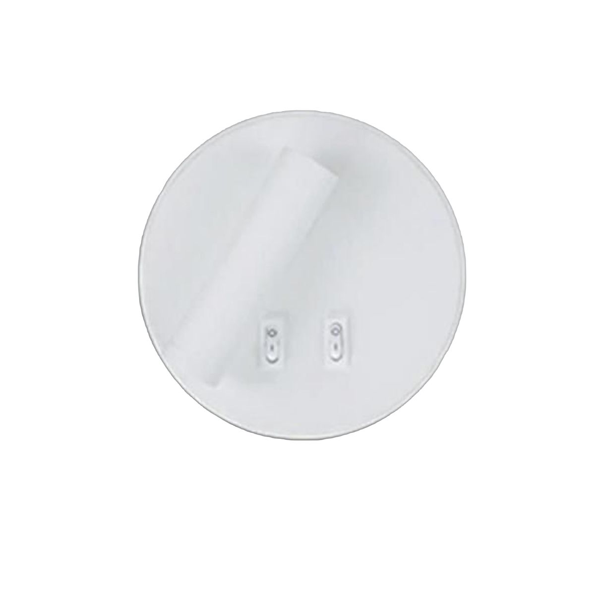 Apliqué Circular Cabecera Lectura Aluminio Blanco, marca HB LEDS - Foto Principal