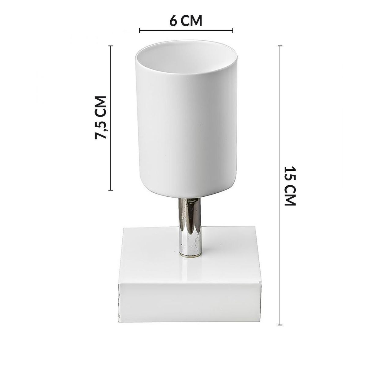 HB LEDS - Foco Spotlight Sobrepuest Cielo/Muro 1*GU10 Blanco