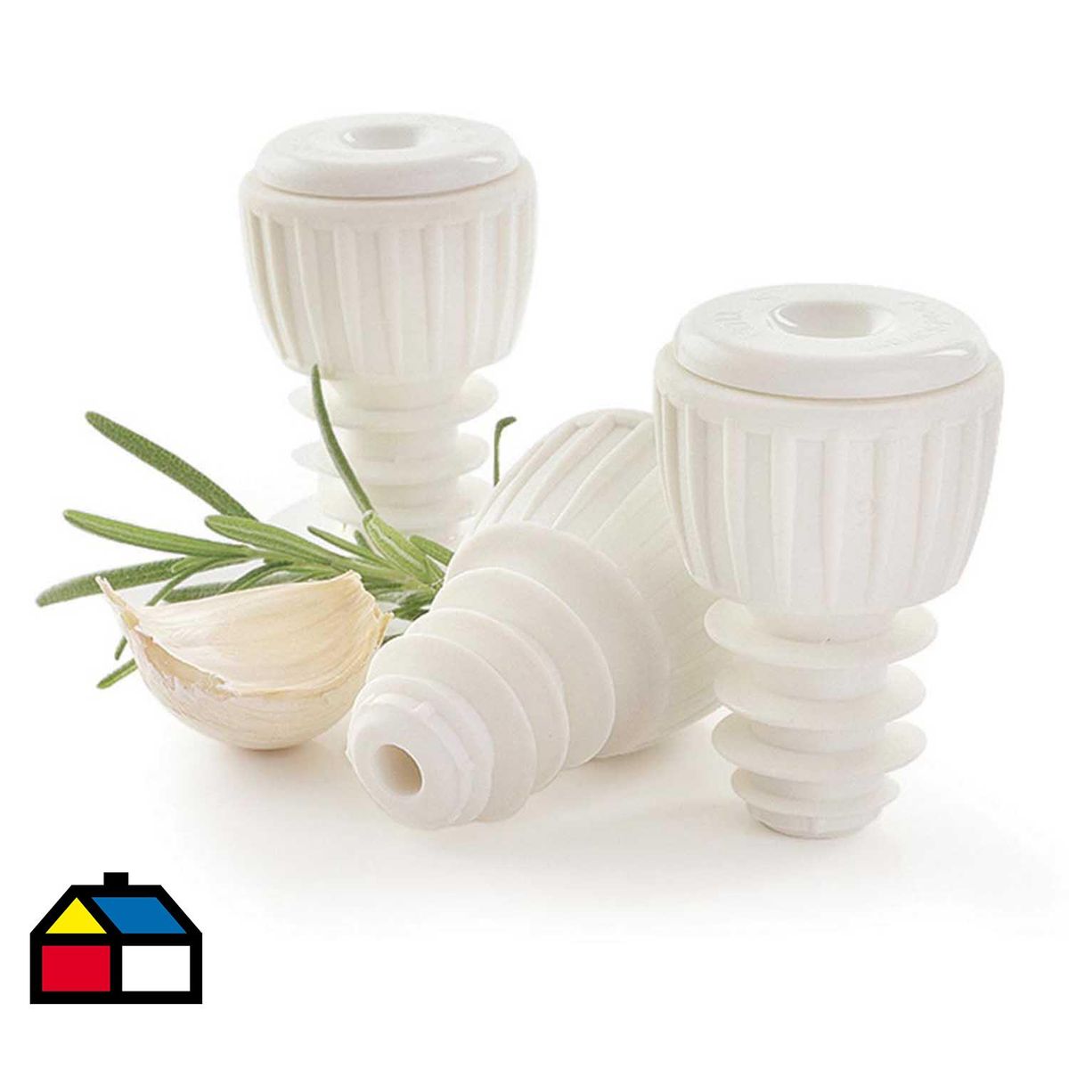 OSTER - Set 3 tapones de botella FoodSaver