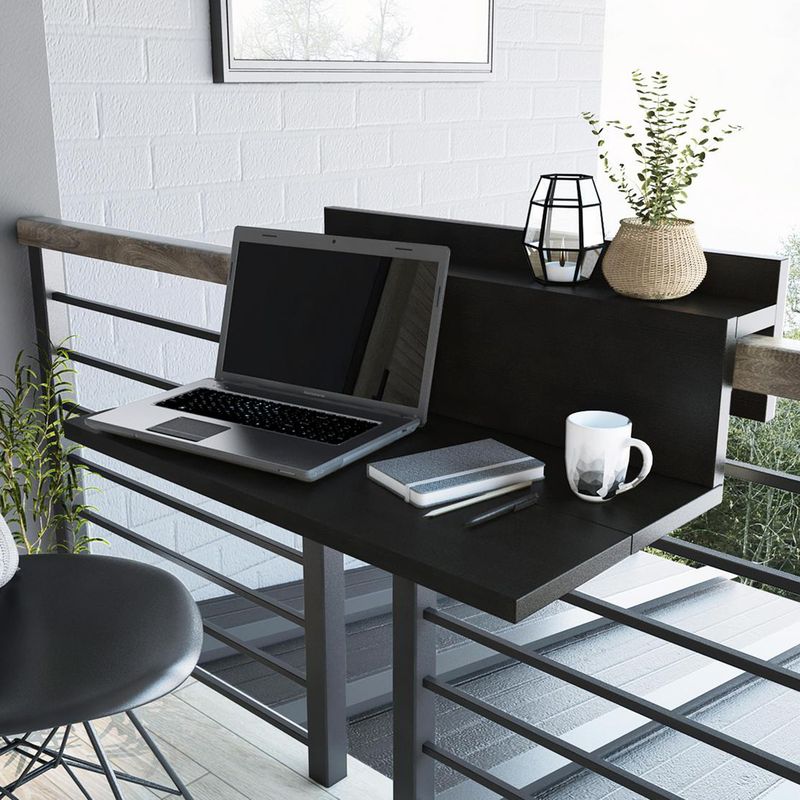 TUHOME - Escritorio Terraza Office wengue