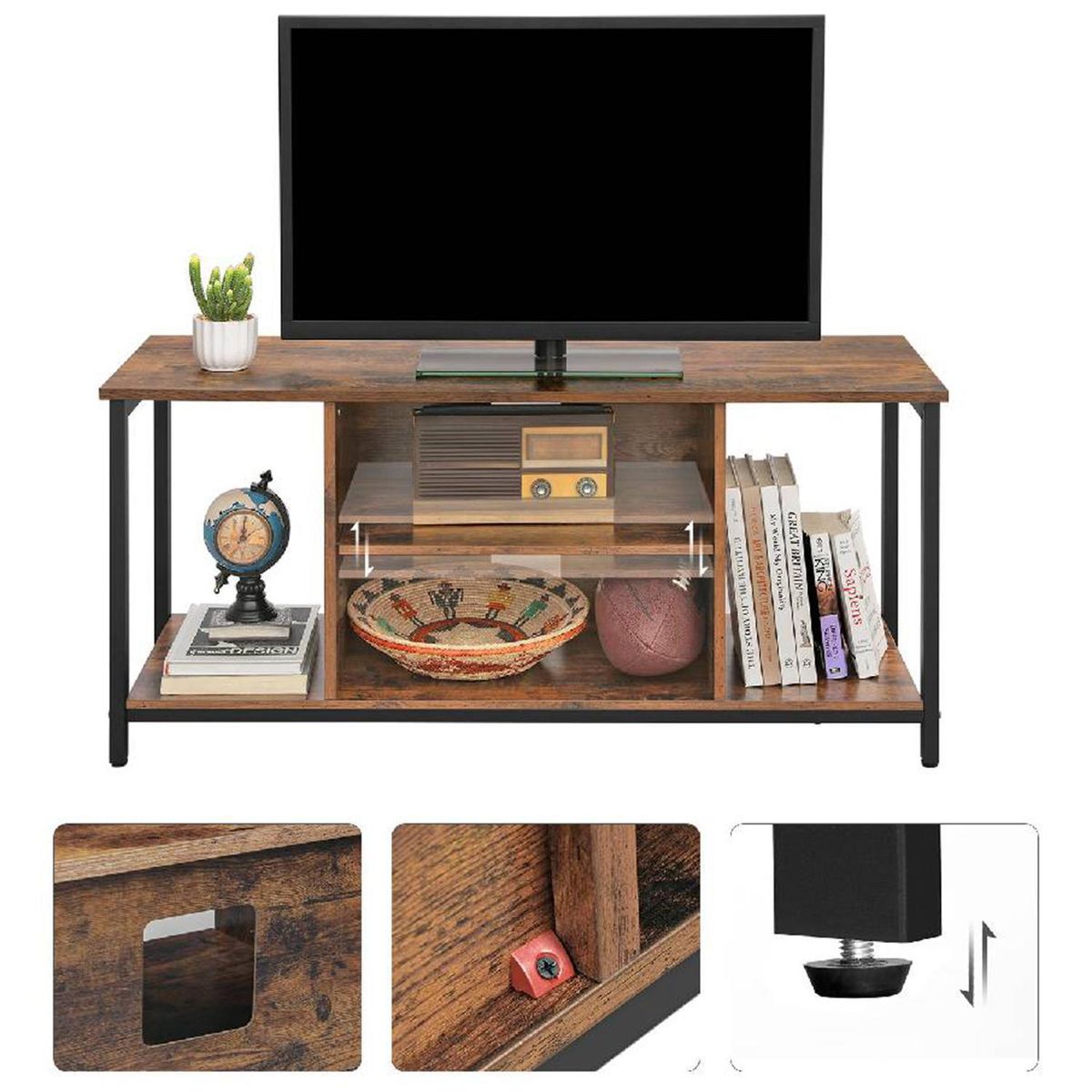 POTTERY - Mueble para TV 110x40x50 cm