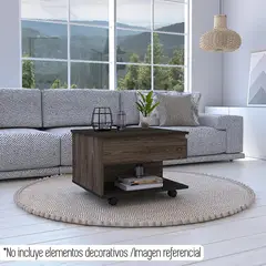 TUHOME - Mesa funcional coñac - wengue