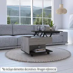 TUHOME - Mesa funcional ceniza - wengue