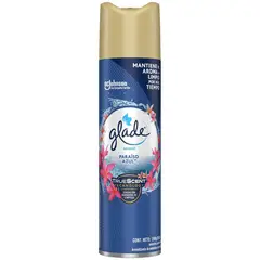 GLADE - Desodorante Aerosol Paraiso Azul 360 cc