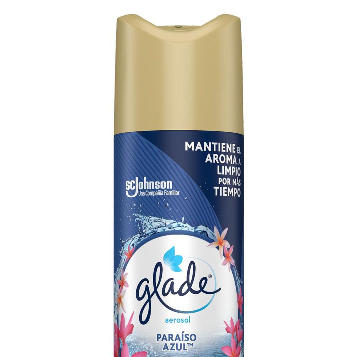 GLADE - Desodorante Aerosol Paraiso Azul 0.36 l