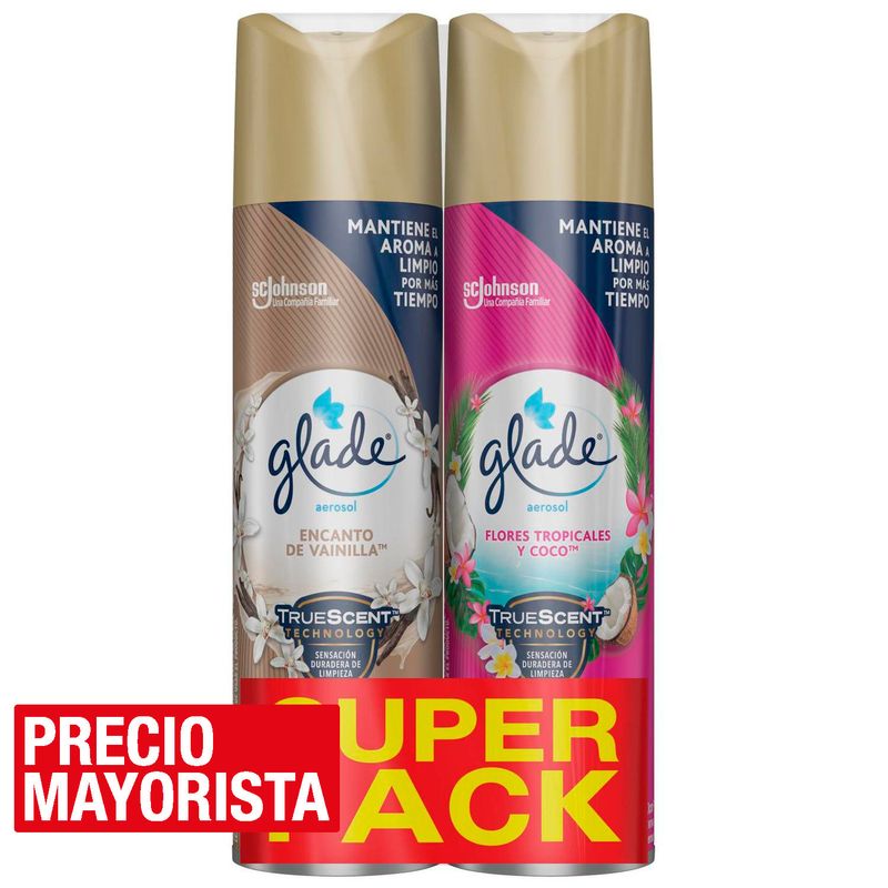 GLADE - Desodorante Aerosol variedades 2