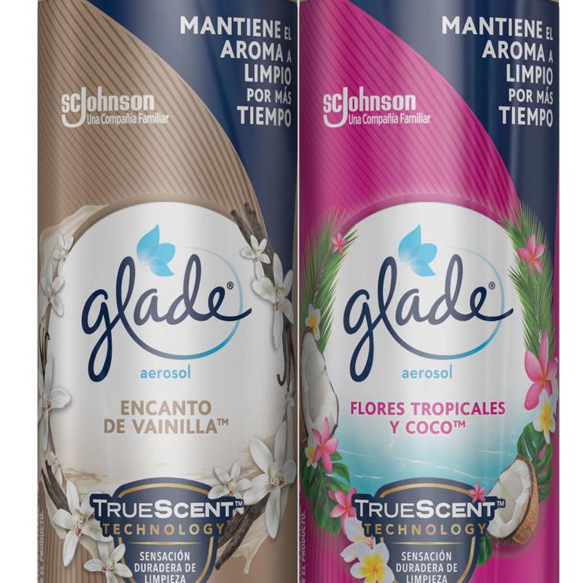 GLADE - Desodorante Aerosol variedades 0.72 l