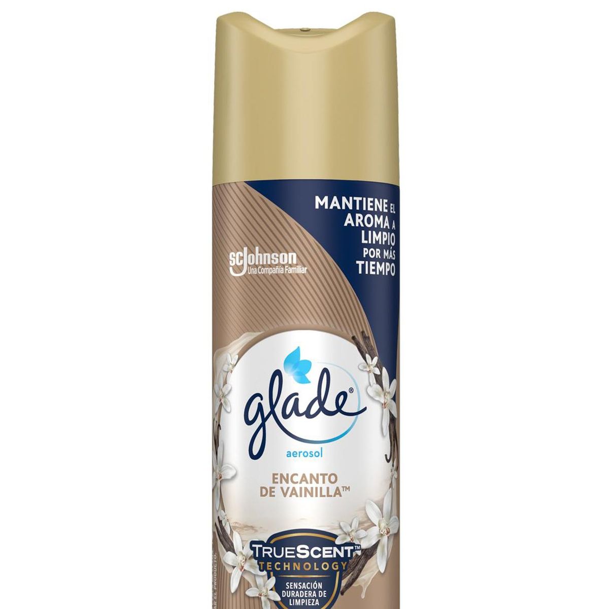 GLADE - Desodorante Aerosol vainilla 0.36 l