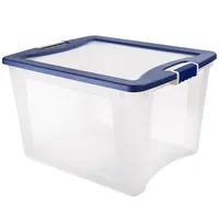 Caja Organizadora 48x36.1x58 cm 71 l Transparente