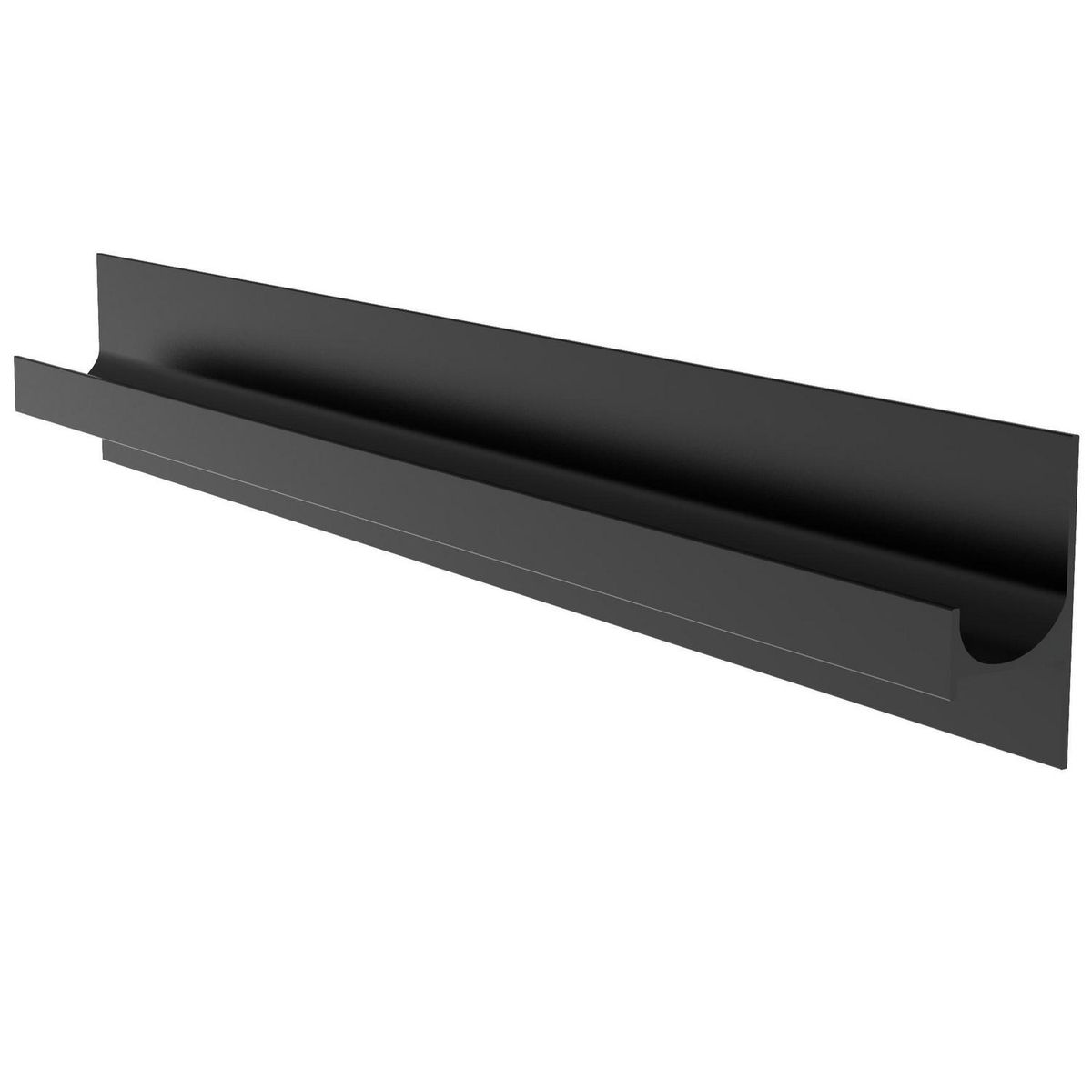 SAMBEAT - Asa corrida mod perfila 12/18 negro mate 3 mts