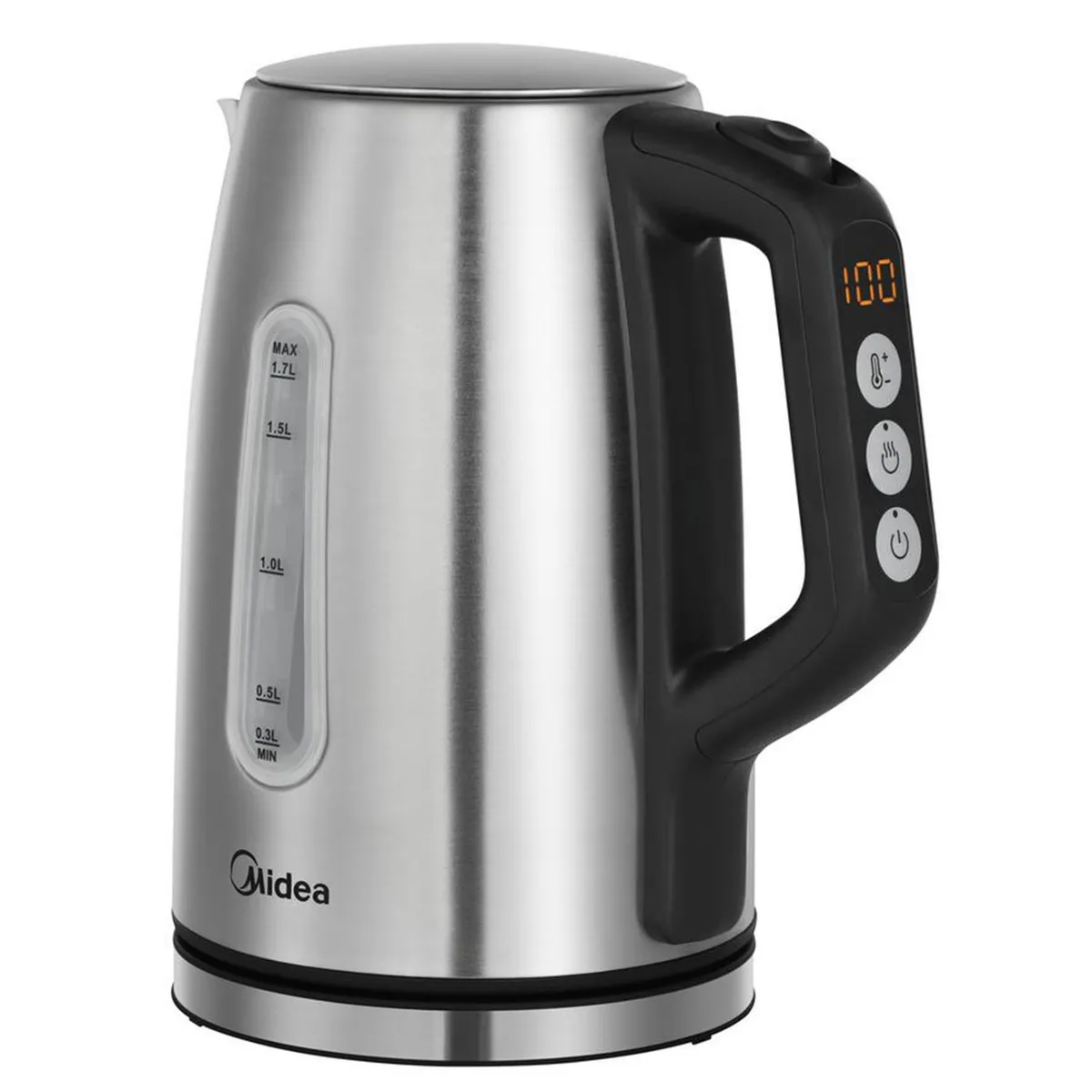 MIDEA - Hervidor inox pro digital 1.7 litros