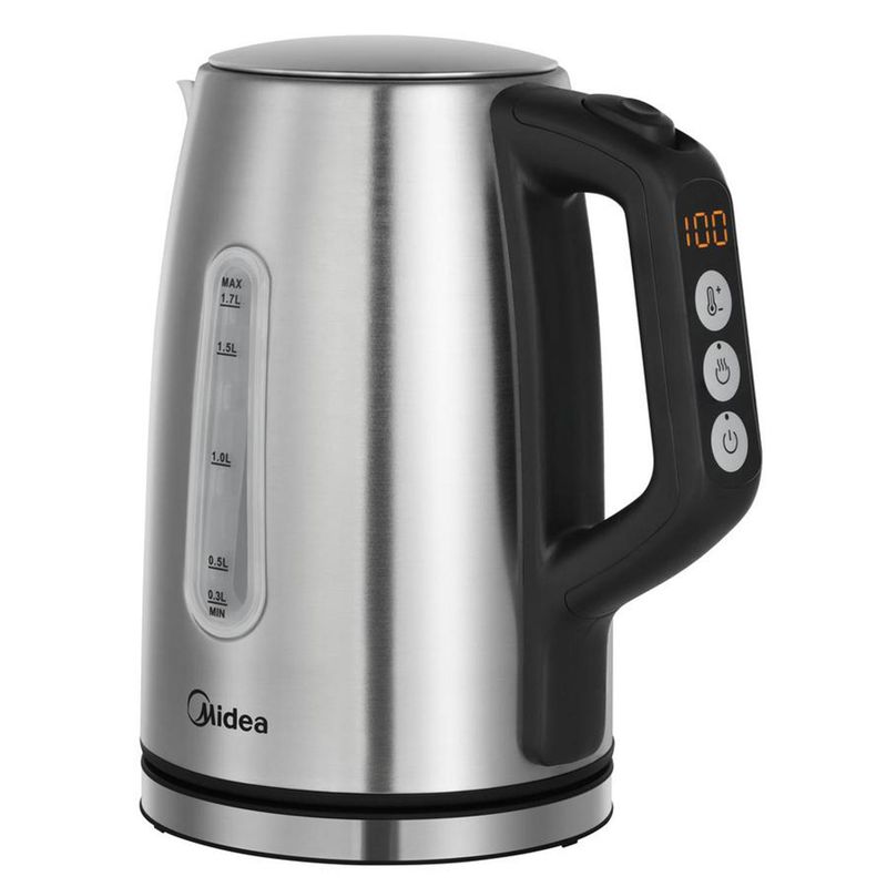 MIDEA - Hervidor inox pro digital 1.7 litros