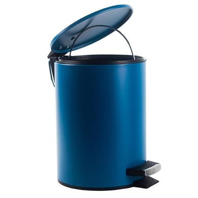 Papelero de bao metlico 3 litros azul
