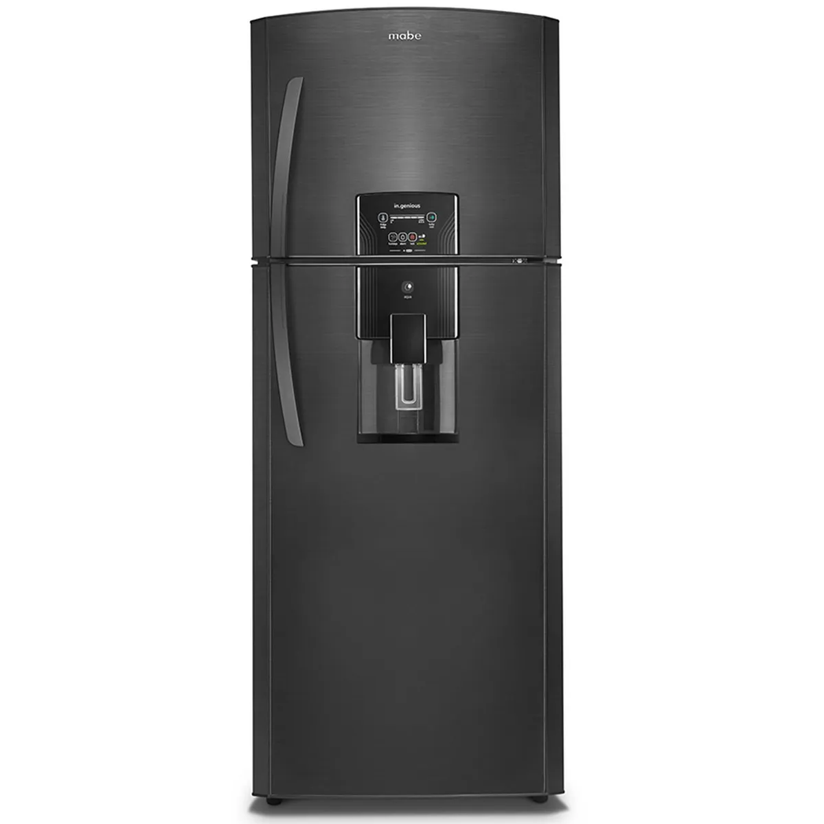 MABE - Refrigerador Top Freezer No Frost 390 Litros Black steel RMP410FZUC
