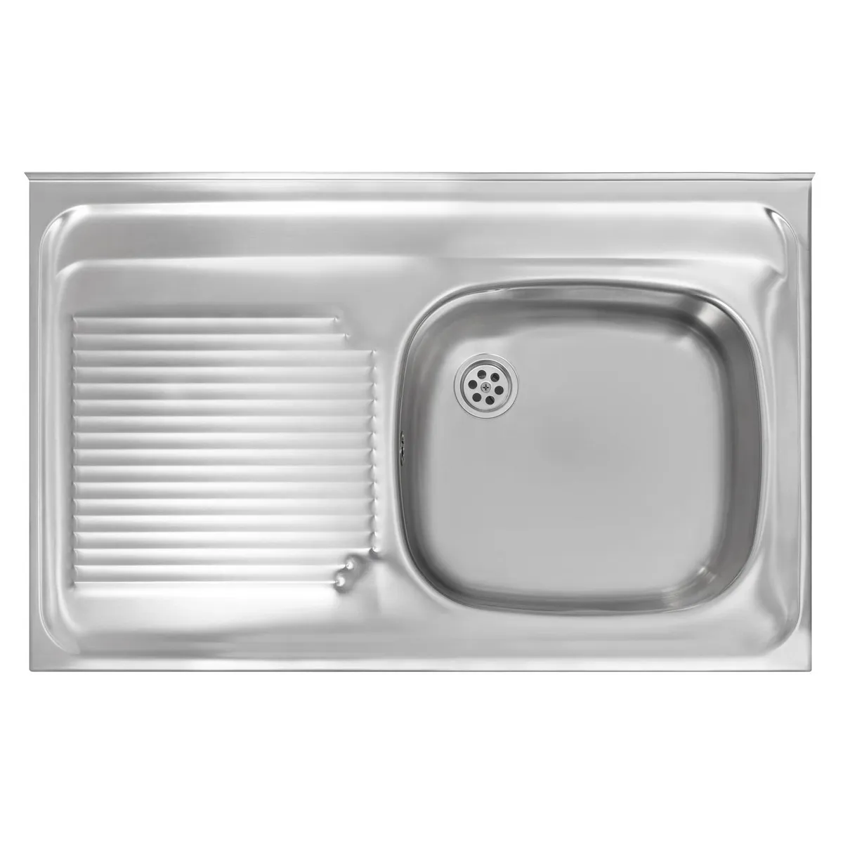 TEKA - Lavaplatos Sobreponer 1 Cubeta(s) 80x14x50 cm Acero inoxidable