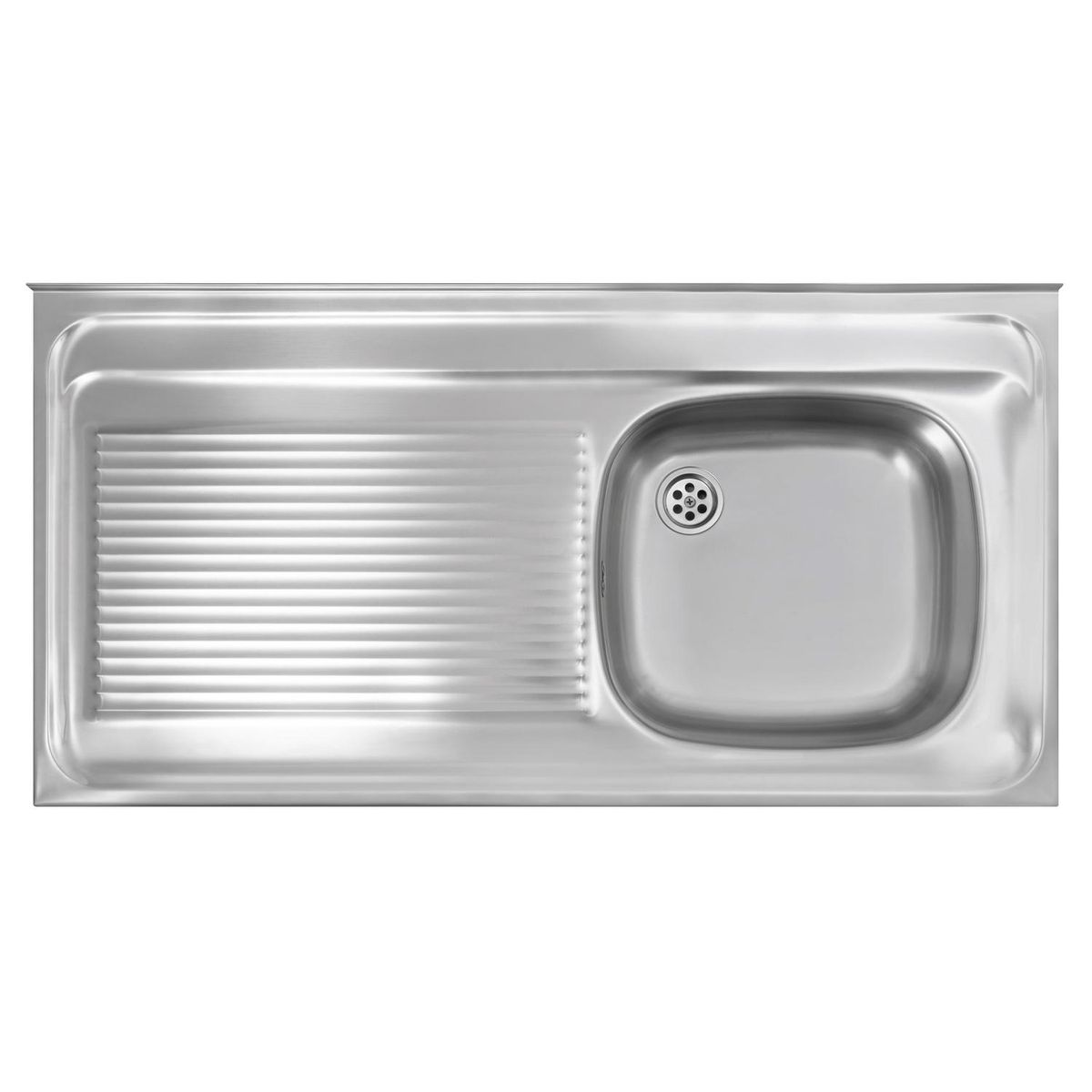 TEKA - Lavaplatos Sobreponer 1 Cubeta(s) 100x14x50 cm Acero inoxidable