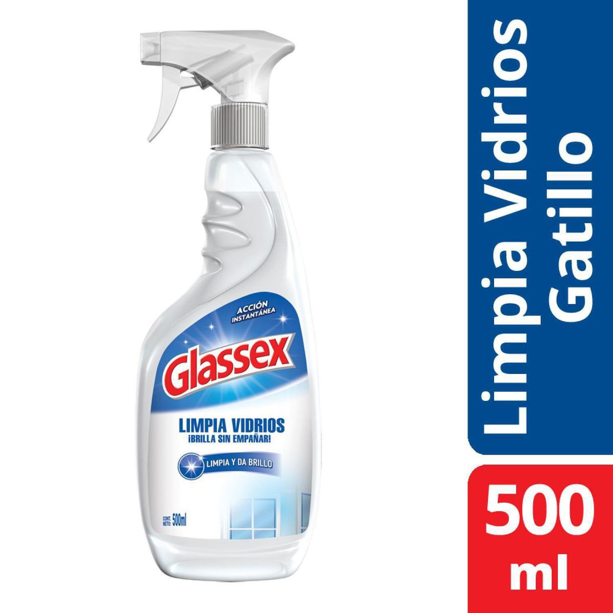GLASSEX - Limpiavidrios Multiuso Glassex 500 ml Spray para Vidrios y Superficies