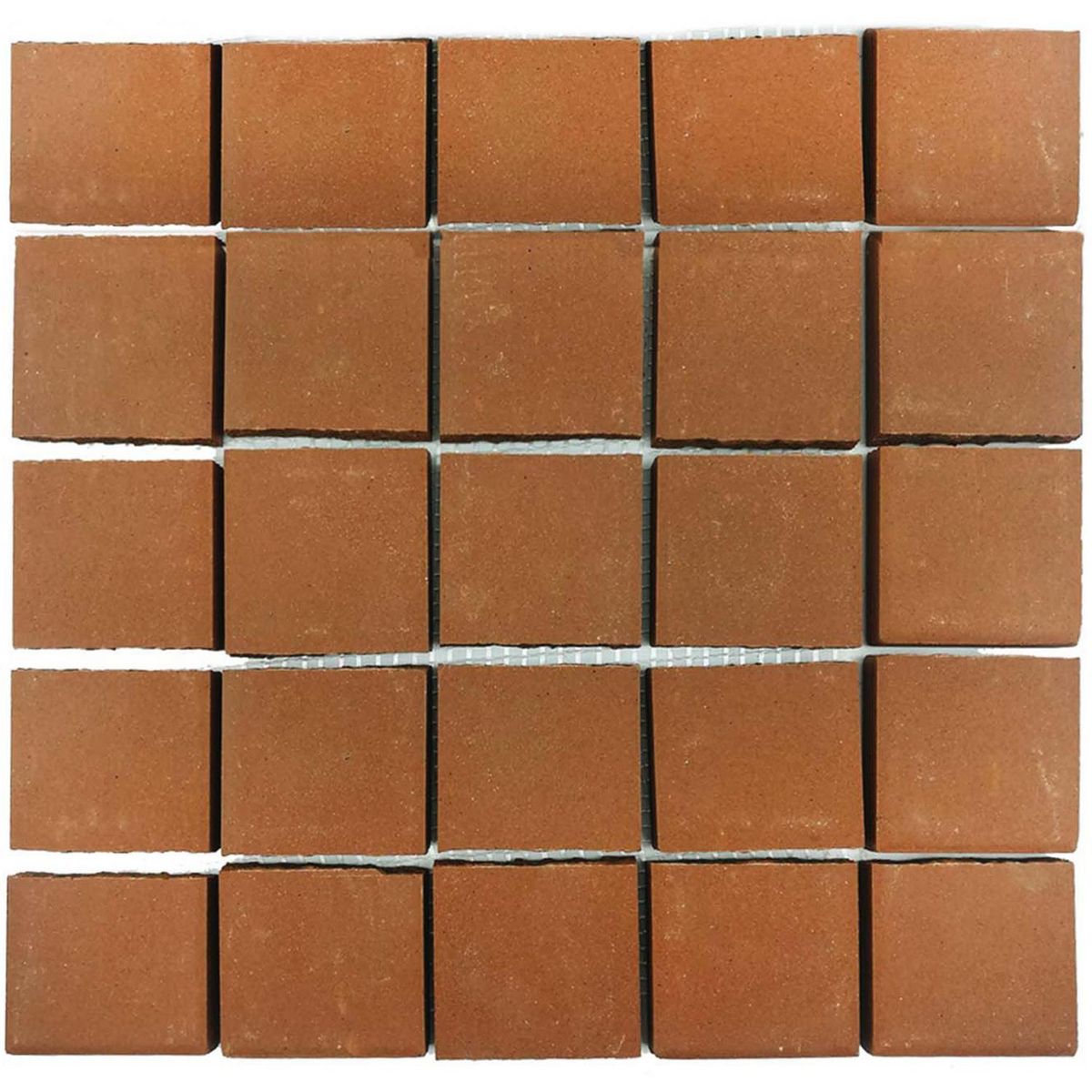 CERAMICAS TORO - Mosaico rústico terracota 30x30 unidad