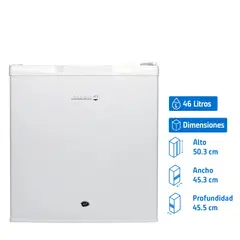 SINDELEN - Frigobar 46 Litros Blanco FB-55BL