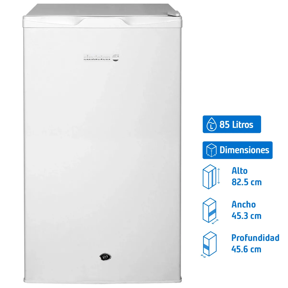 SINDELEN - Frigobar Frigobar Compresor 85 Litros Blanco FB-95BL