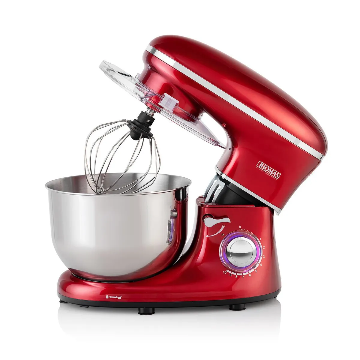 THOMAS - Batidora Industrial 4.5 l 1300 W Roja TH-910PR