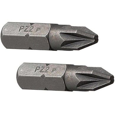 Punta pozidrive #2 x 25 mm 2unidad