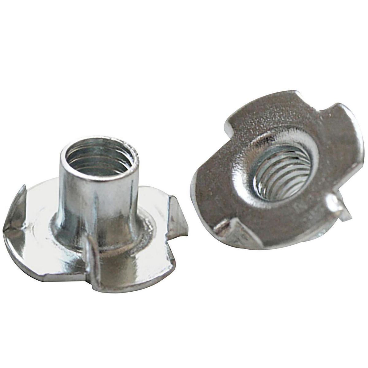 MAMUT - Tuerca anclaje mueble 1/4x8.7 mm zincado brillante 2unid