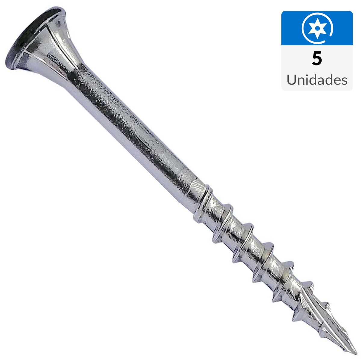 MAMUT - Tornillo Tirafondo Madera 240 mm 10 mm 5 unidad(es)