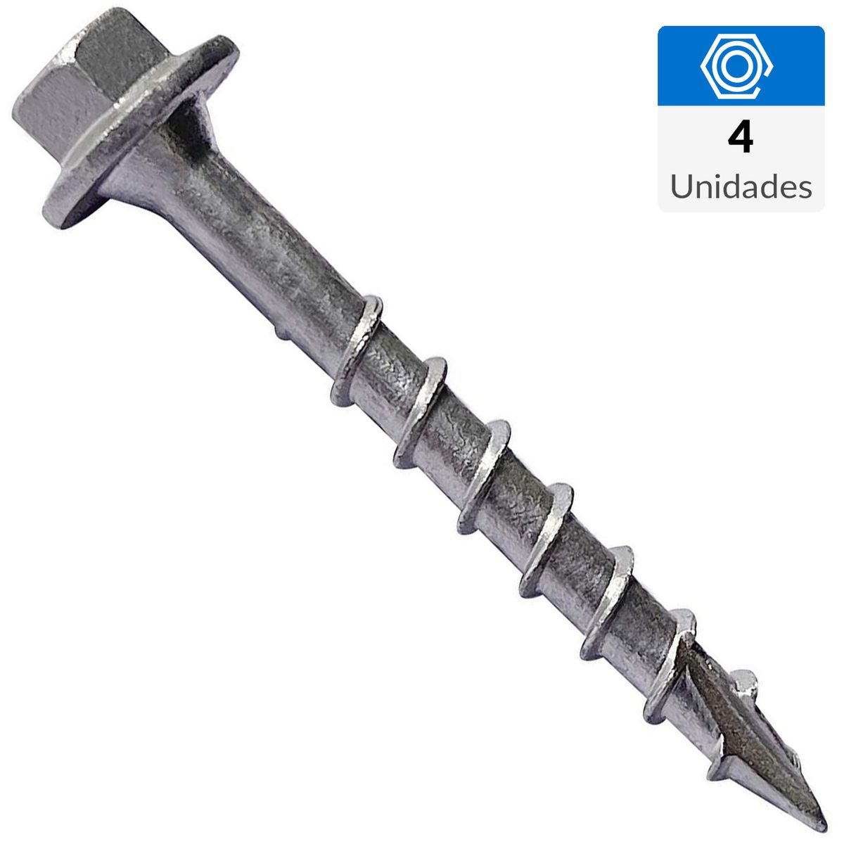 MAMUT - Tornillo Tirafondo Madera 20 mm 4 mm 4 unidad(es)