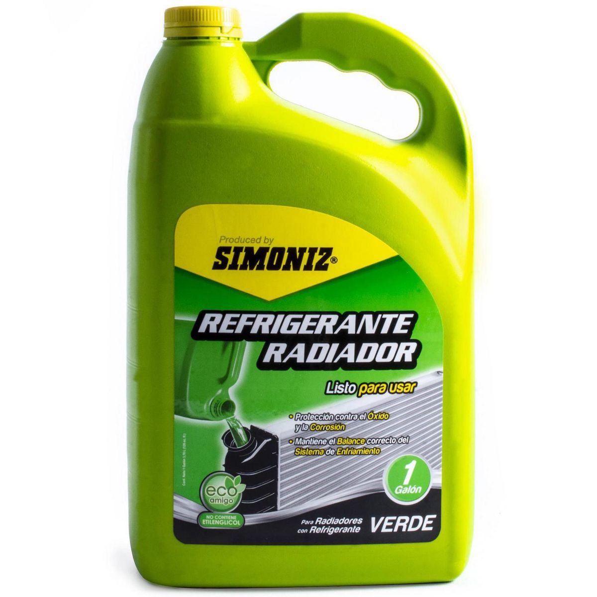 SIMONIZ - Refrigerante radiador galón verde