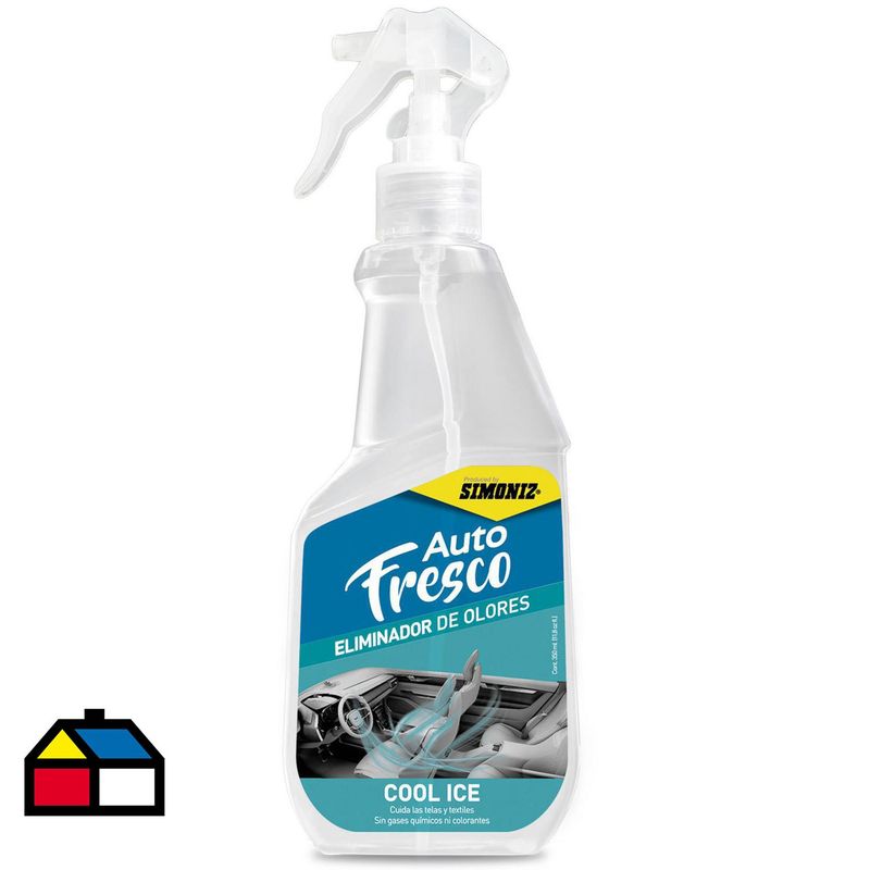 SIMONIZ - Eliminador de olores spray menta 350 ml