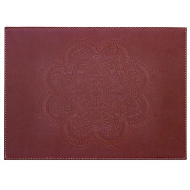 Individual 32x42 cm ecocuero caf